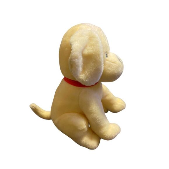 Kohls Cares Toy's & Hobbies Yellow Alyssa Satin Capucilli Plush Dog Biscuit 10" - Picture 3 of 8